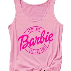 NEW Women’s Pink Barbie Tank